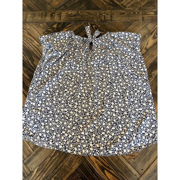 Lauren Conrad Fairy Floral Lightweight Blouse Women XXL Spring Summer Travel - Picture 3 of 6